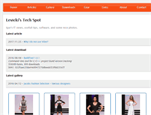 Tablet Screenshot of levicki.net
